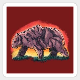 Peak Bear (Colors) Magnet